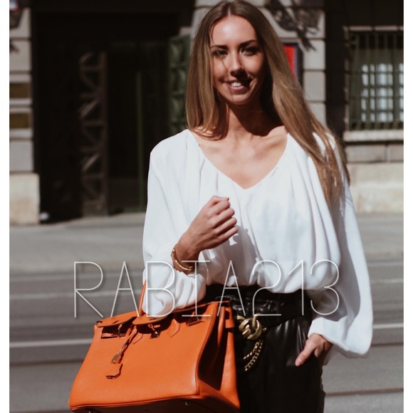 ZARA BALLOONED CROP TOP - Picture 3 of 10